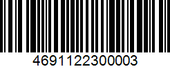 Barcode 4691122300003