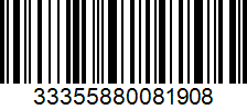 Barcode 33355880081908