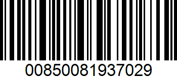 Barcode 00850081937029