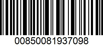 Barcode 00850081937098