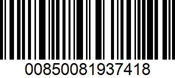 Barcode 00850081937418