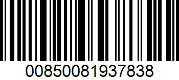 Barcode 00850081937838