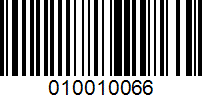 Barcode for 010010066