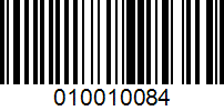 Barcode for 010010084