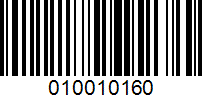 Barcode for 010010160