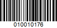 Barcode for 010010176