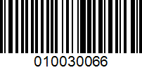 Barcode for 010030066