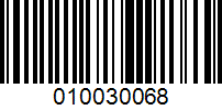 Barcode for 010030068