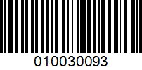 Barcode for 010030093