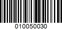 Barcode for 010050030