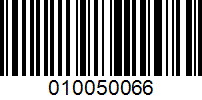 Barcode for 010050066