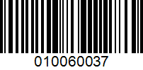 Barcode for 010060037