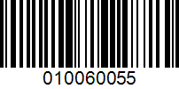 Barcode for 010060055