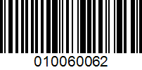 Barcode for 010060062