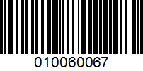 Barcode for 010060067