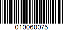 Barcode for 010060075