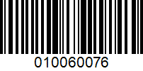 Barcode for 010060076