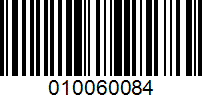 Barcode for 010060084