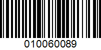 Barcode for 010060089