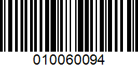 Barcode for 010060094