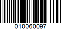 Barcode for 010060097