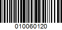 Barcode for 010060120