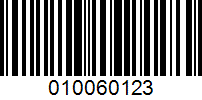 Barcode for 010060123