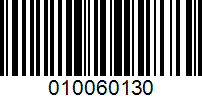 Barcode for 010060130