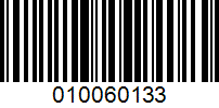 Barcode for 010060133