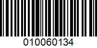 Barcode for 010060134