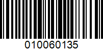 Barcode for 010060135