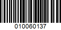 Barcode for 010060137