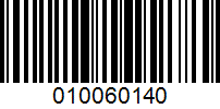 Barcode for 010060140