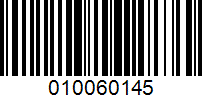 Barcode for 010060145