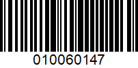 Barcode for 010060147