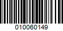 Barcode for 010060149