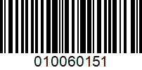 Barcode for 010060151