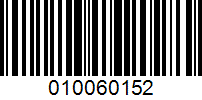 Barcode for 010060152