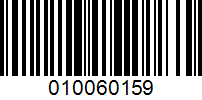 Barcode for 010060159