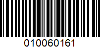 Barcode for 010060161