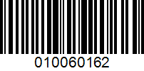 Barcode for 010060162