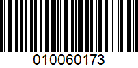 Barcode for 010060173