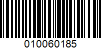 Barcode for 010060185