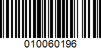 Barcode for 010060196