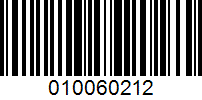 Barcode for 010060212