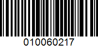 Barcode for 010060217