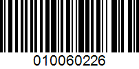 Barcode for 010060226