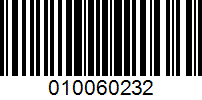 Barcode for 010060232