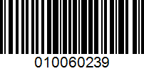 Barcode for 010060239