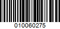 Barcode for 010060275